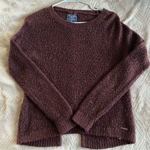 Abercrombie & Fitch Maroon Sweater Size XS
